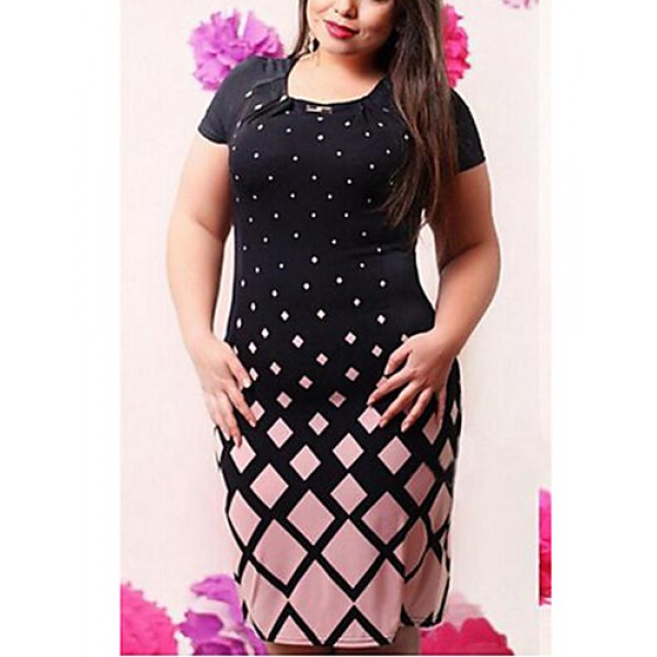 Women's Casual/Daily / Plus Size Simple ...