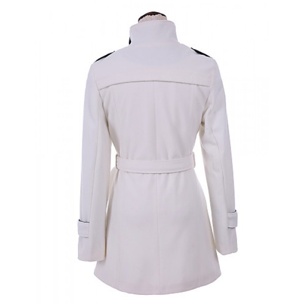  Women's BeltWoolen Trench Coat(More Colors)