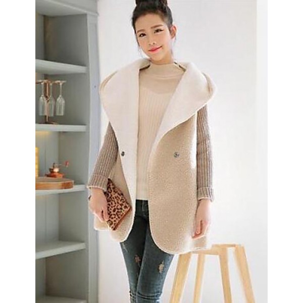 Women's Plus Size Street chic Coat,Solid...